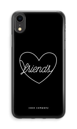 Friends heart black