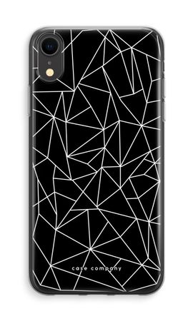 Weiße geometrische Linien