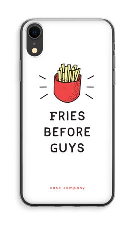 Fries before guys