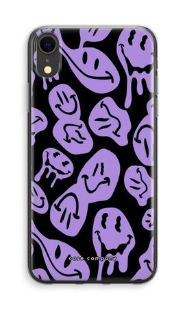 Melting Smiley - Purple