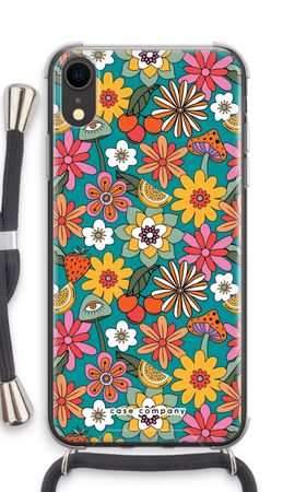 Retro Flowers N°2 - Blue