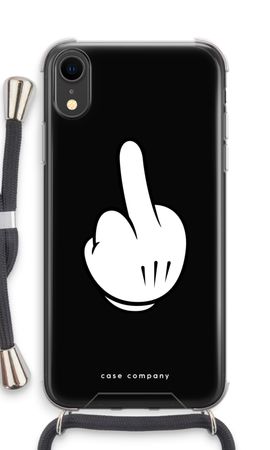 Middle finger black