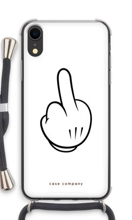 Middle finger white