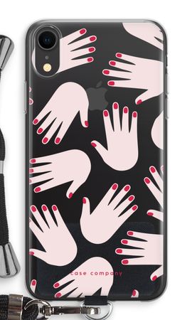 Hands pink