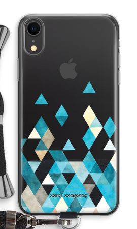 Coloured triangles blue