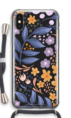 Flowers with blue leaves