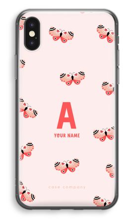 Rosy Butterflies Monogram