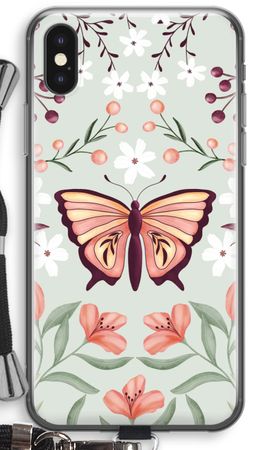 Butterfly in a floral world
