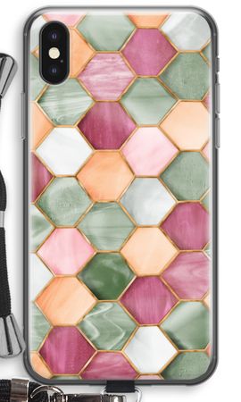 Hexagons in stained glass