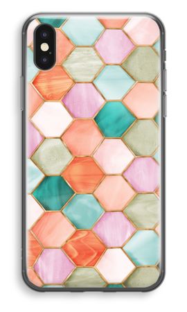 Hexagons in stained glass