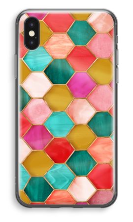 Hexagons in stained glass