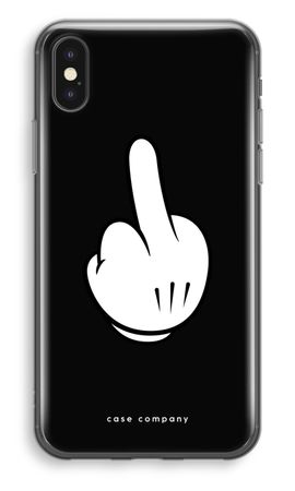 Middle finger black
