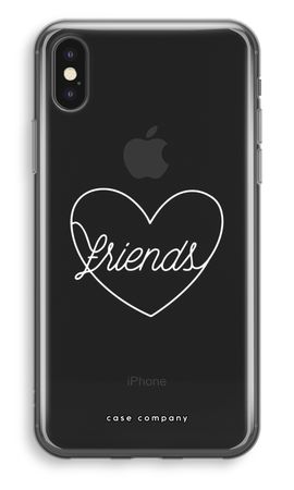 Friends heart pastel