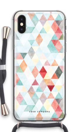 Coloured triangles pastel