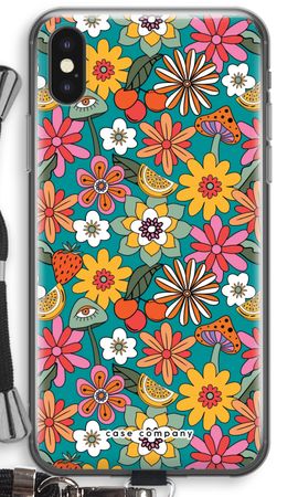 Retro Flowers N°2 - Blue