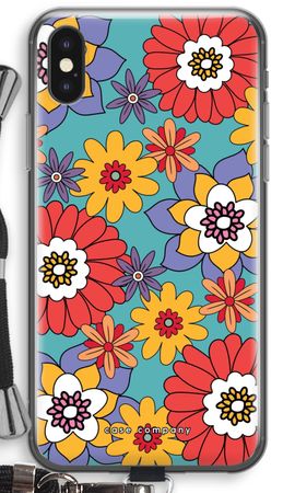 Retro Flowers - Blue