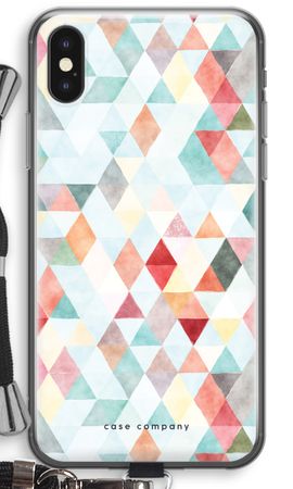 Coloured triangles pastel