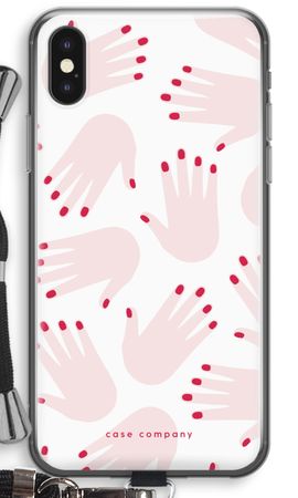 Hands pink