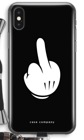 Middle finger black