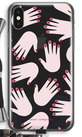 Hands pink