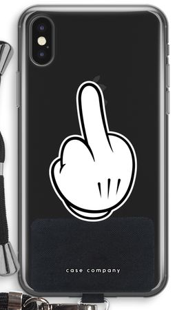 Middle finger black