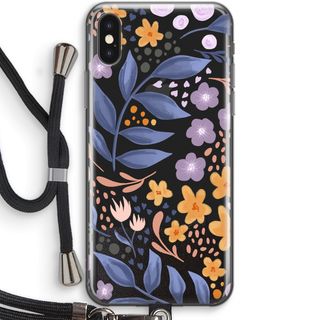 Flowers with blue leaves