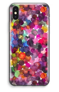 Punti acquerello sovrapposti