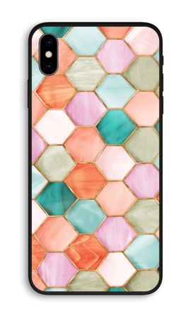 Hexagons in stained glass