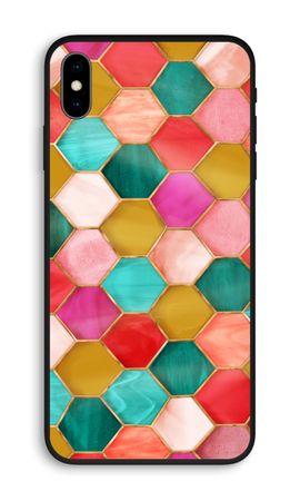 Hexagons in stained glass