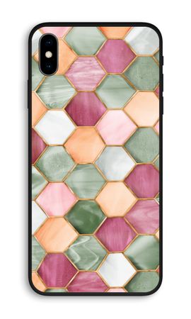 Hexagons in stained glass