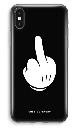 Middle finger black