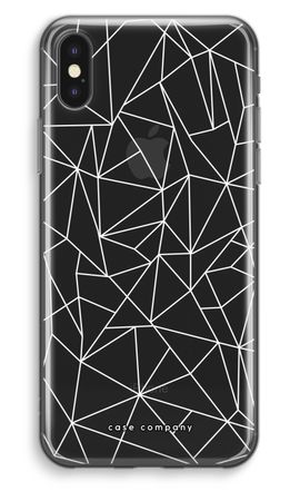 Geometric lines white