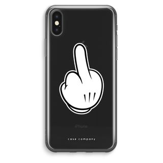 Middle finger black