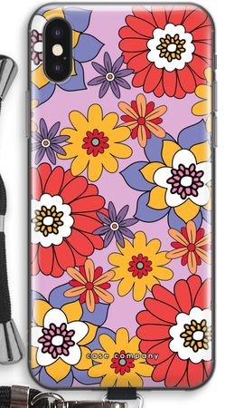 Retro Flowers - Purple