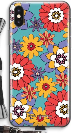 Retro Flowers - Blue