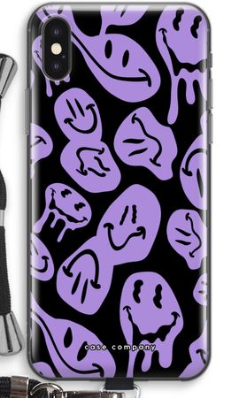 Melting Smiley - Purple