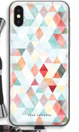 Coloured triangles pastel