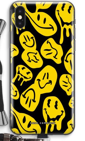 Melting smiley - Yellow