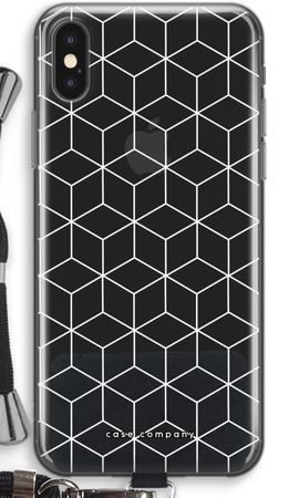 Cubes black and white