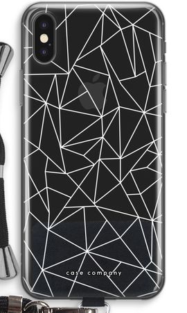 Geometric lines white