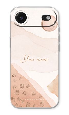 Gold Spots Namecase - Blush