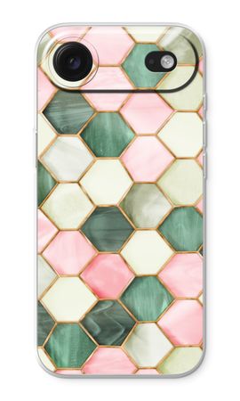 Hexagons in stained glass