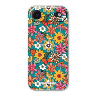 Retro Flowers N°2 - Blue