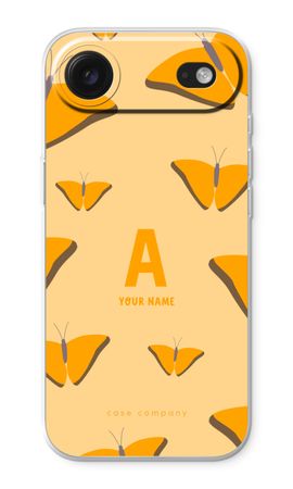 Amber Butterflies Monogram