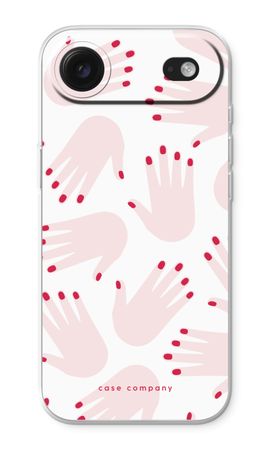 Hands pink