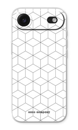 Cubes black and white