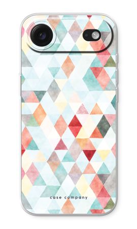 Coloured triangles pastel