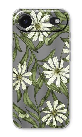 White flower pattern