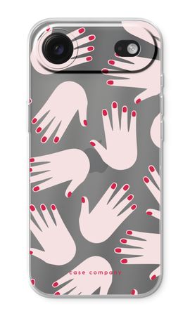 Hands pink