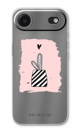 Black and white cactus